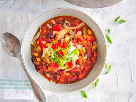 The Best Instant Pot Vegetarian Chili EVER!