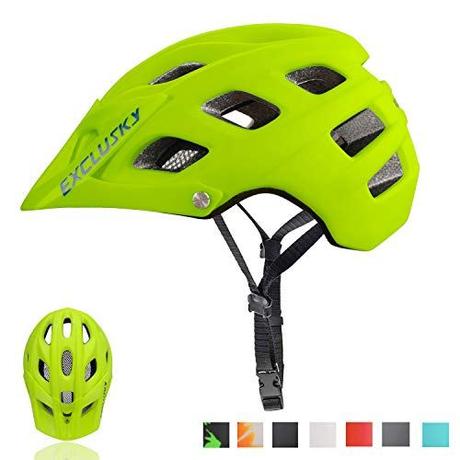 Exclusky Mountain Bike Helmet MTB Bicycle Cycling Helmets for Adult Women and Men CPSC Certified