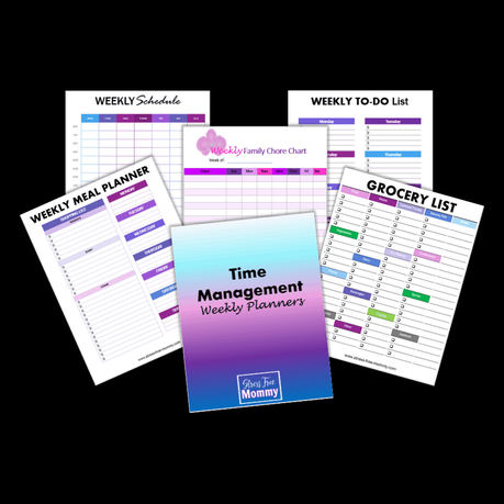 time management printable
