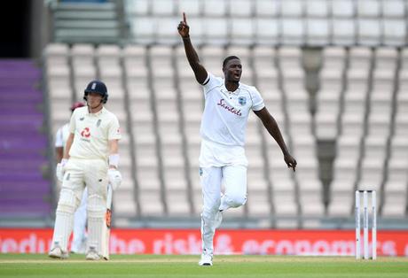 amidst Covid 19 ruins, Test Cricket is back ! ~ Jason Holder takes 6 for !!