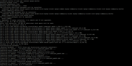 mysql install debian 10 Linux Concept - mysql install debian 10