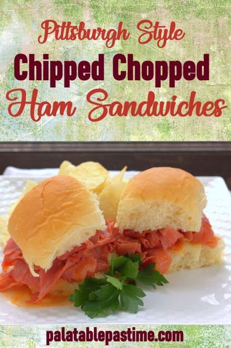 Chipped Chopped Ham Sandwiches (Barbecue Ham Sliders) Chipped Chopped Ham Sandwiches (Barbecue Ham Sliders)