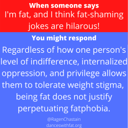 The Problem With A Fat Person Saying That Fat Jokes Are Hilarious