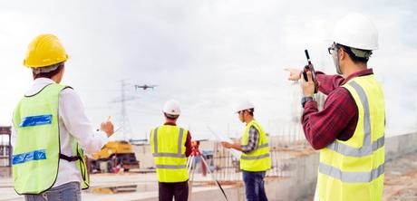 Drones Used Throughout Construction Project