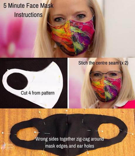5 Minute Face Mask Plus More Face Mask Patterns