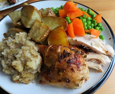 Grandmother's Roast Chicken & Gravy