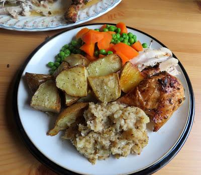 Grandmother's Roast Chicken & Gravy