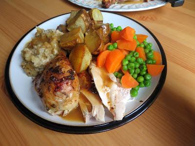 Grandmother's Roast Chicken & Gravy