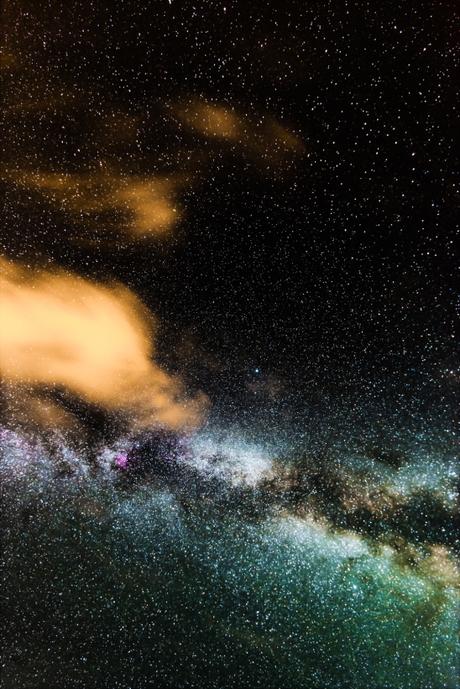 The sky above the Swiss National Park