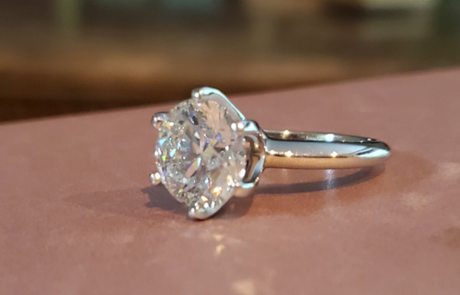 35th Anniversary Engagement Ring Upgrade