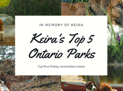 Five Friday: Favourite Ontario Parks Visited with Keira #FridayFive