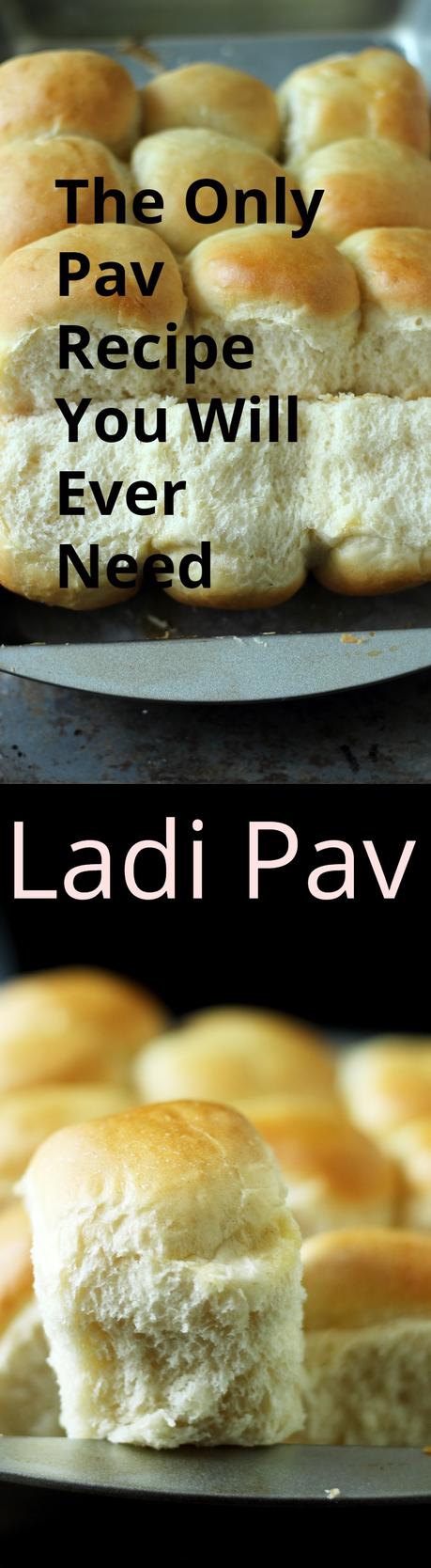Ladi Pav | Pav Recipe for Pav Bhaji, Vada Pav, Dabeli & Much More |Easy and For Beginners | The Only Pav Recipe You Will Ever Need