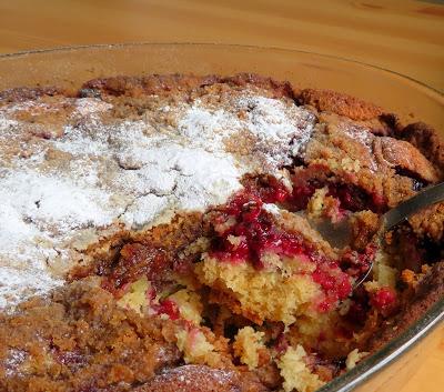 Lemon Raspberry Buckle