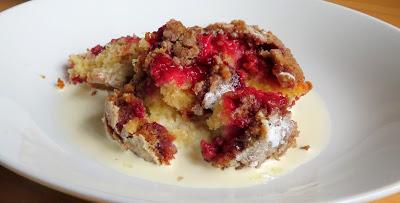 Lemon Raspberry Buckle