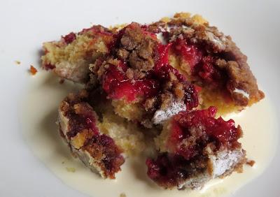 Lemon Raspberry Buckle