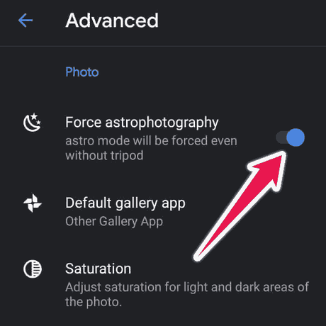 How to Get Gcam on Any Android Device Activate-astrophotography-mode