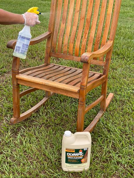 Patio Refresh with Olympic Stain