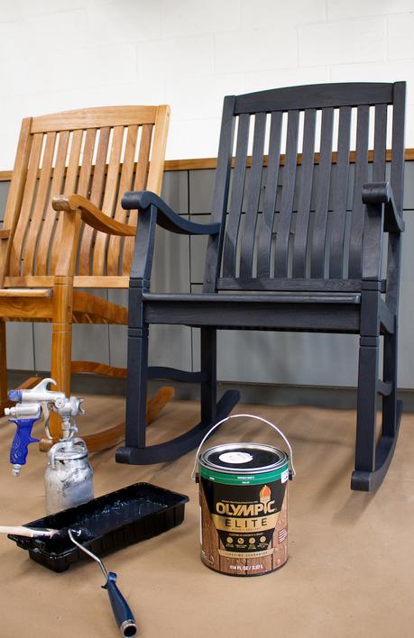 Patio Refresh with Olympic Stain