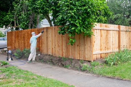 Protecting Our Fence With Clear Waterproof Sealant