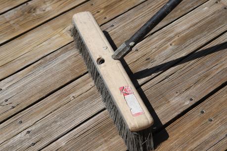 DIY Patio Deck Makeover with Olympic Wood Stain