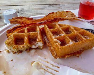 The Malibu lives! And the waffles are good. [lockdown]