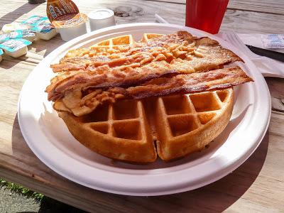 The Malibu lives! And the waffles are good. [lockdown]