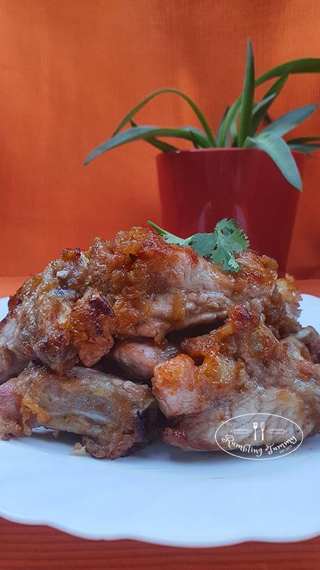 蒜香排骨 Garlic ribs