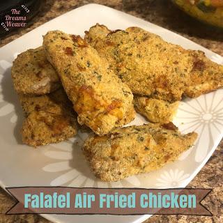 Falafel Air Fried Chicken ~ The Dreams Weaver