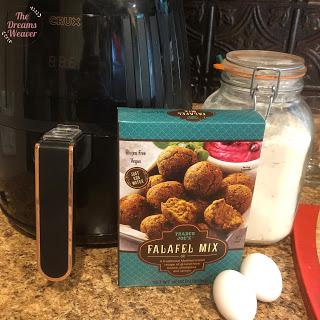 Falafel Air Fried Chicken ~ The Dreams Weaver