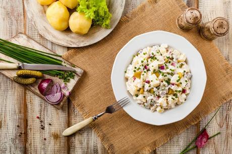 The Perfect Healthy Potato Salad