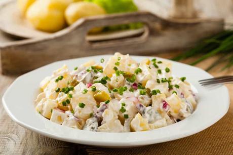 The Perfect Healthy Potato Salad