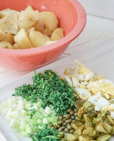 The Perfect Healthy Potato Salad