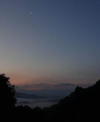 Looking East--Morning and Evening