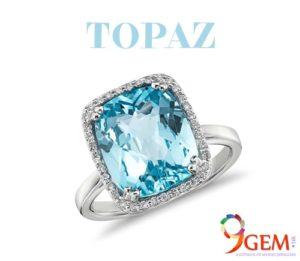 topaz gemstone Topaz Ring