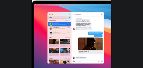 New imessages effects in macOS Big Sur