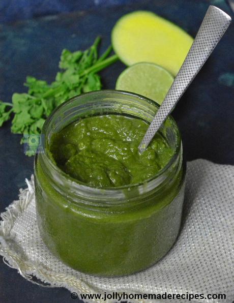 Green Mango Coriander  Chutney