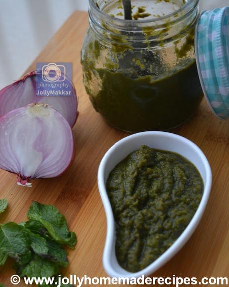 Green chutney for Chaats