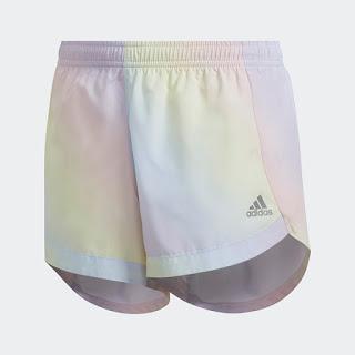 Image: Iridescent Print Shorts at adidas