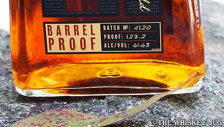 Larceny Barrel Proof Bottom Label