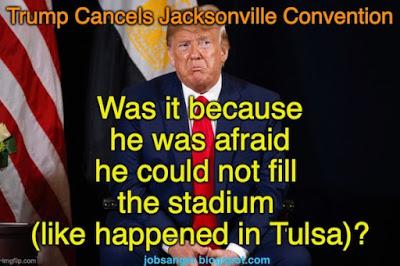 Trump Cancels Convention (But Not For Reason He Gave)