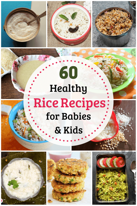 Rice is a staple ingredient in Indian homes, and one of the most versatile. Make the most of it with these Healthy Rice Recipes for Babies and Toddlers.