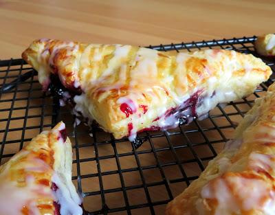 Lemon Blueberry Turnovers