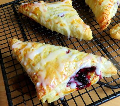 Lemon Blueberry Turnovers