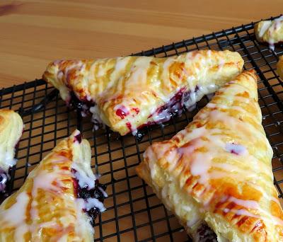 Lemon Blueberry Turnovers