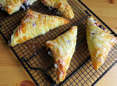 Lemon Blueberry Turnovers