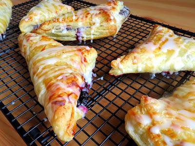 Lemon Blueberry Turnovers