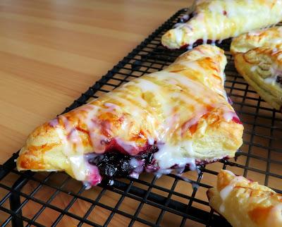 Lemon Blueberry Turnovers