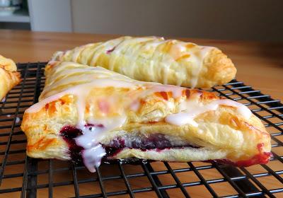 Lemon Blueberry Turnovers