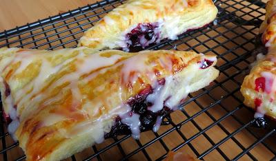 Lemon Blueberry Turnovers