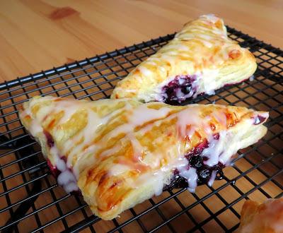 Lemon Blueberry Turnovers